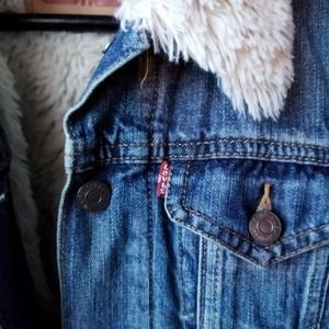 Levi's Denim Sherpa Jacket